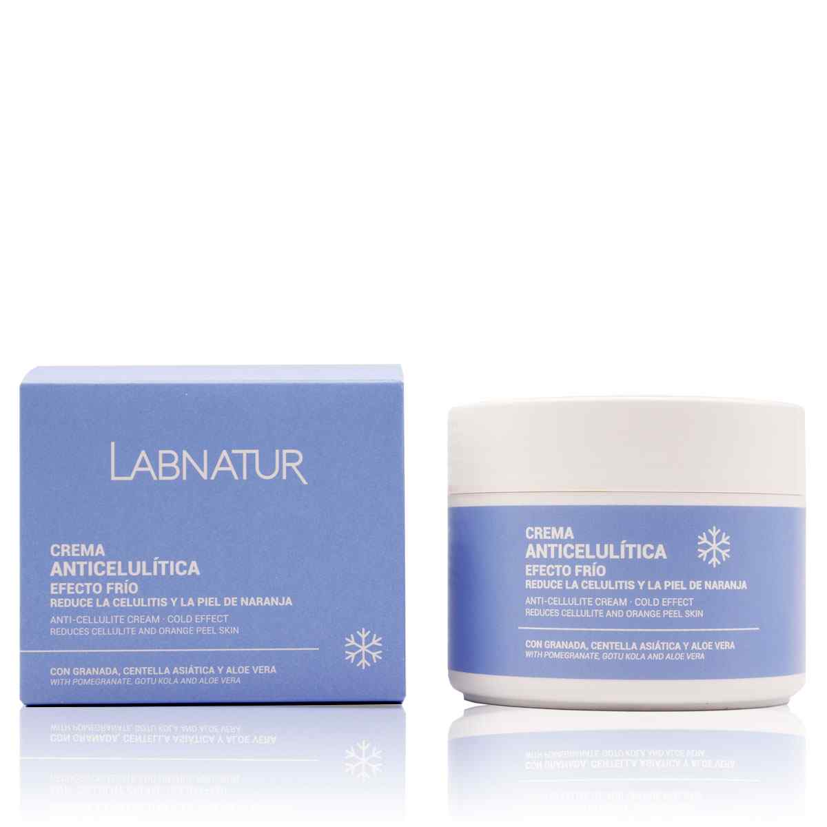 Anti-Cellulitiscrème Koud Effect 300ml Labnatur