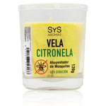 Citronella Anti-Muggen geurkaars 120g 40 uur SYS Aromas Labnatur Nederland