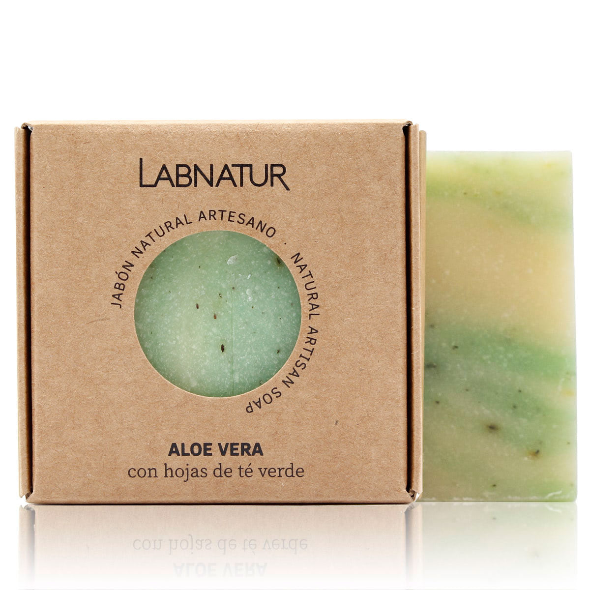 Handgemaakte Zeep Aloë Vera 100g Premium Labnatur Nederland