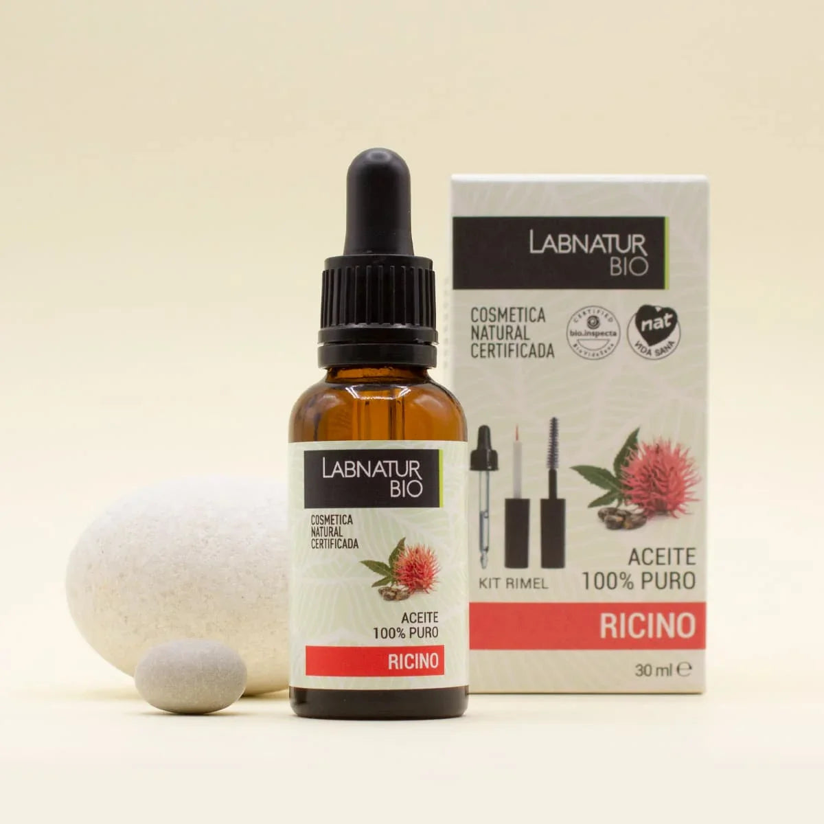 Professioneel Wimper- & Wenkbrauwserum – 100% Natuurlijk met Ricinusolie Labnatur Nederland