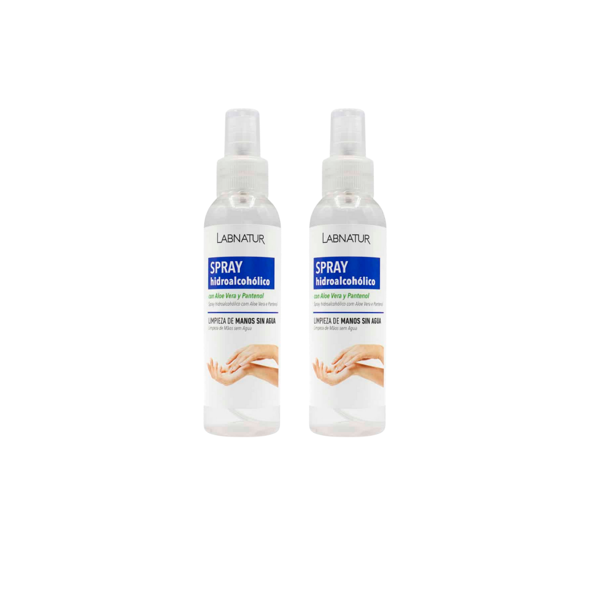 Handdesinfectie Spray Aloë Vera 125 ml – Professionele bundels