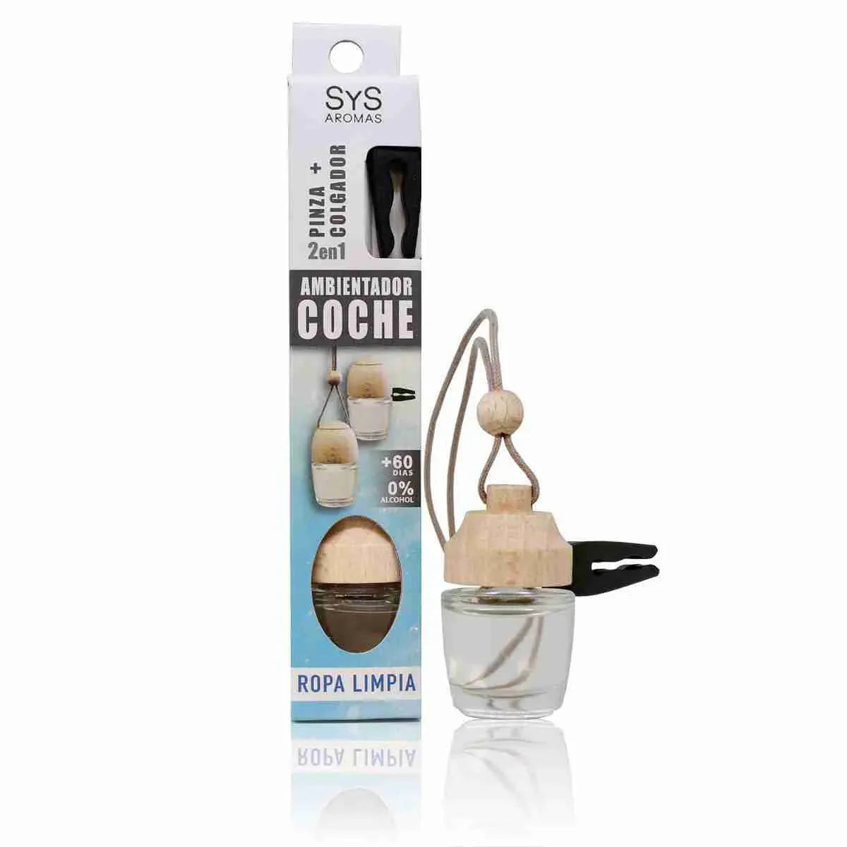 Auto luchtverfrisser Linnenfris 7ml SYS Labnatur Nederland