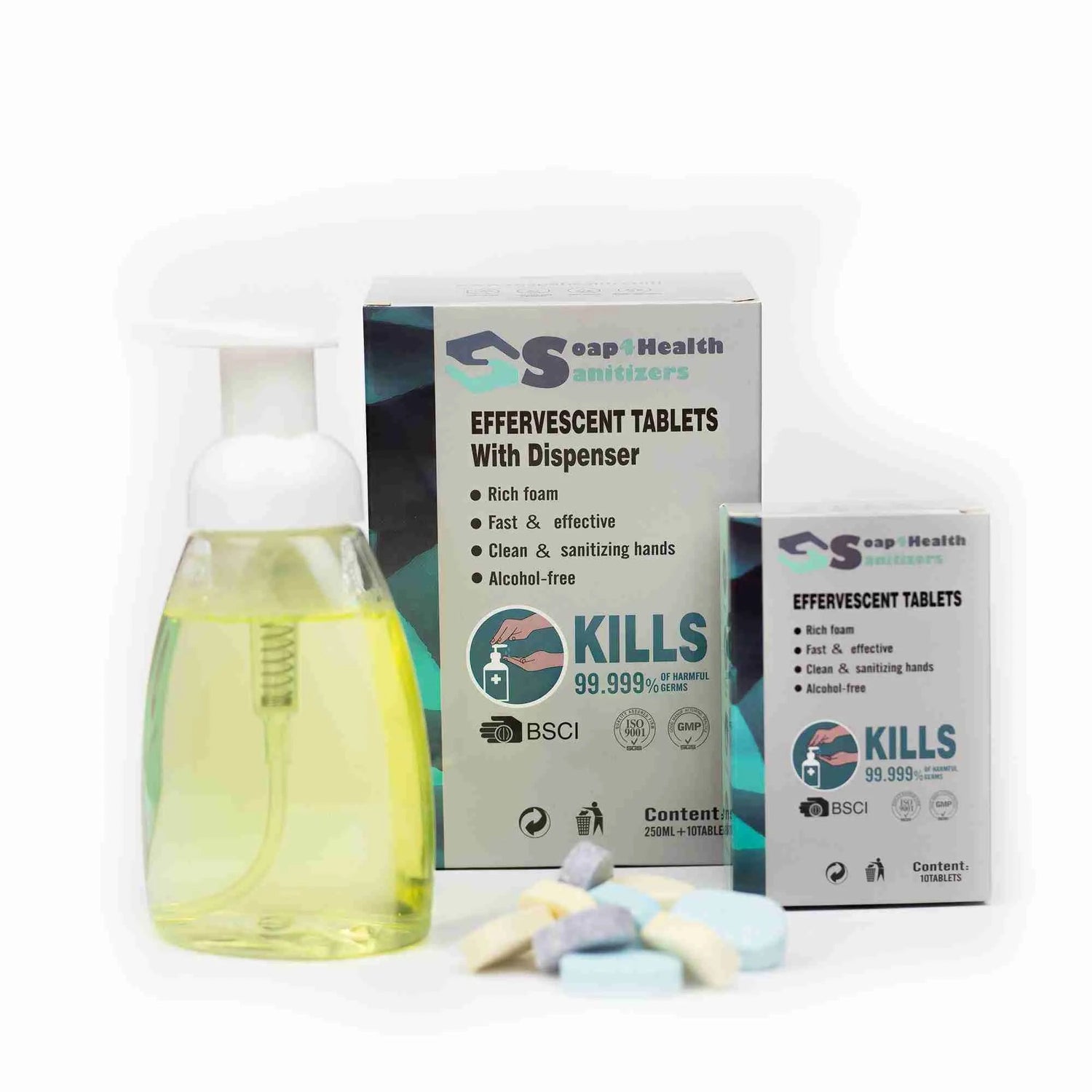 Foam Zeep tabletten 20 stuks Soap4health