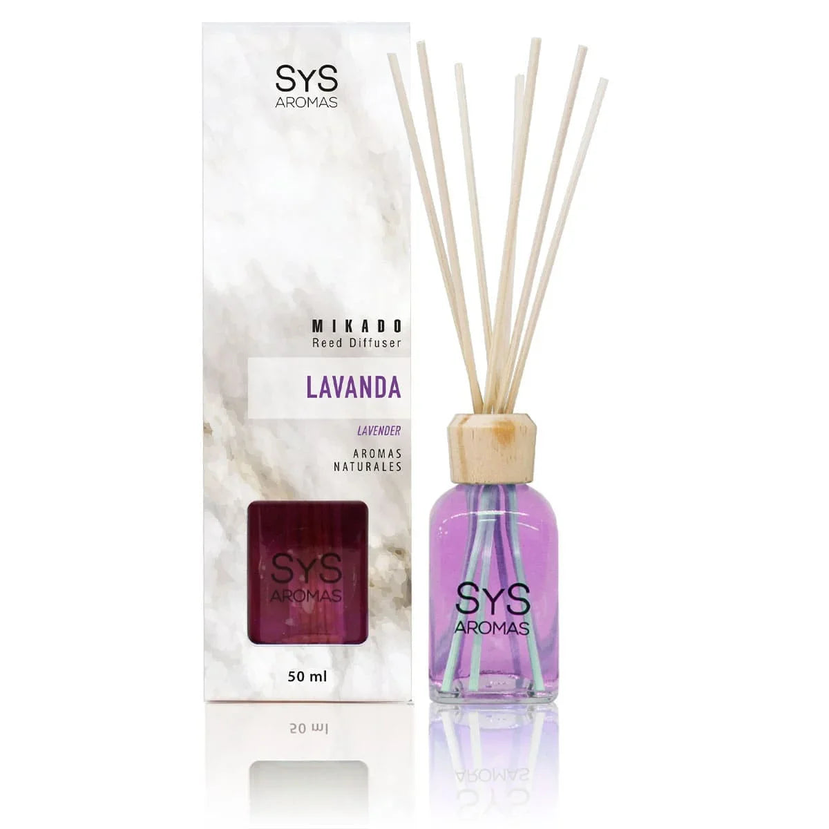 Geurstokjes Lavendel Navulling luchtverfrisser huisparfum 200ml SYS