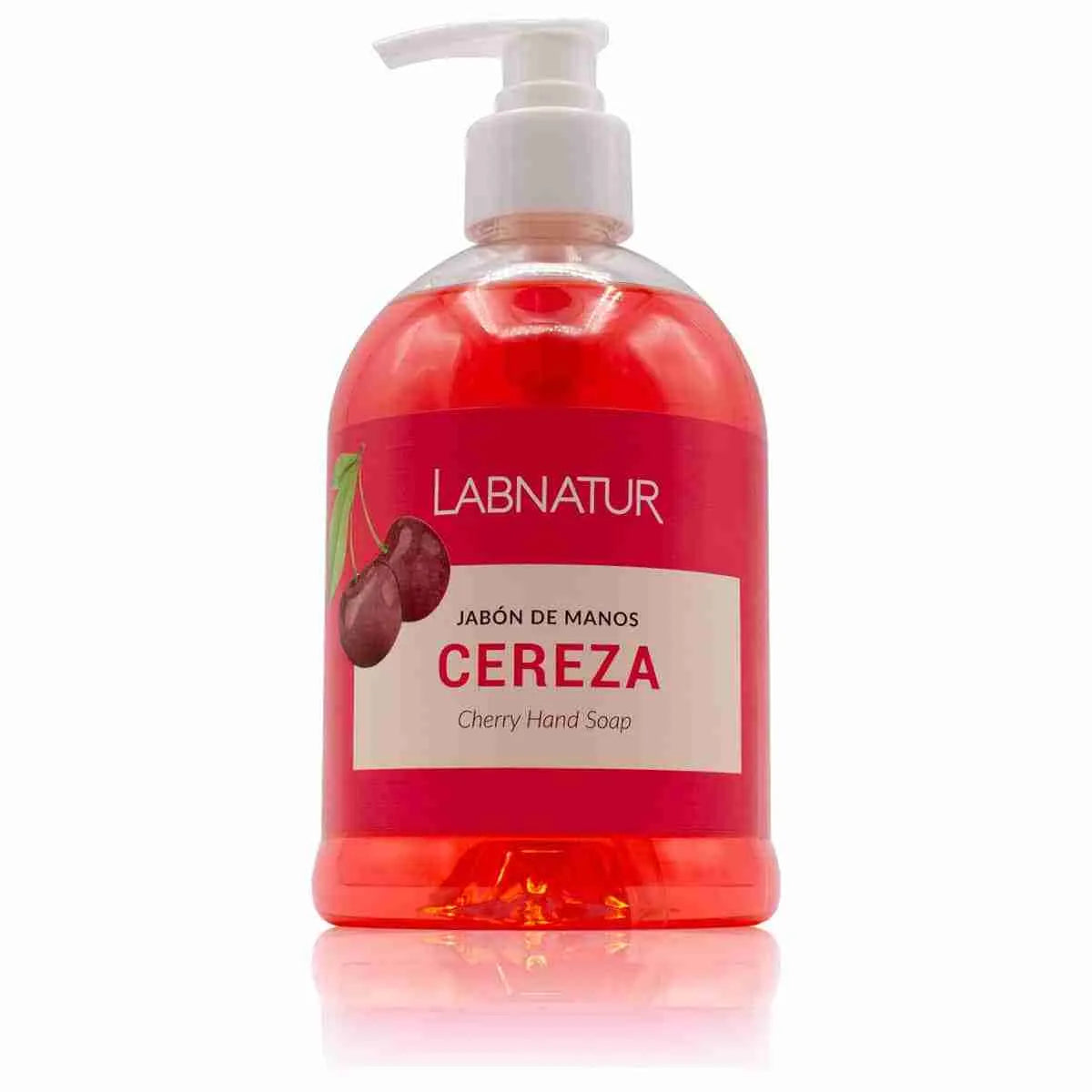 Vloeibare Handzeep Kersen 500ml Labnatur