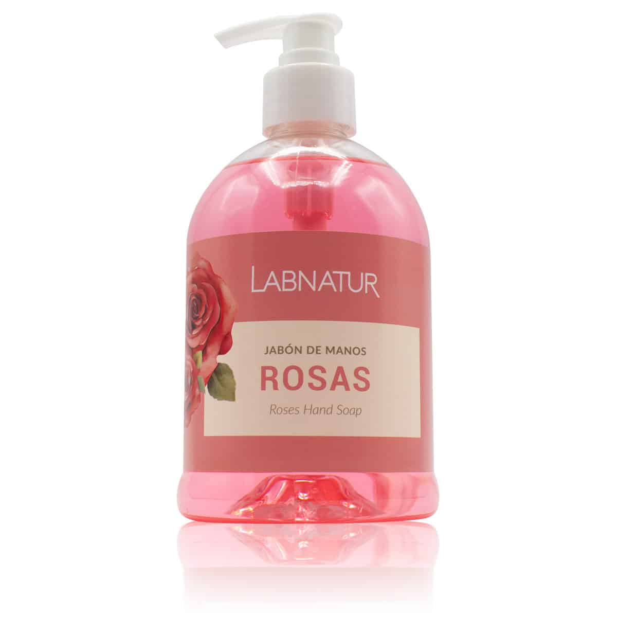 Vloeibare Handzeep Rozen Zeep 500ml Labnatur