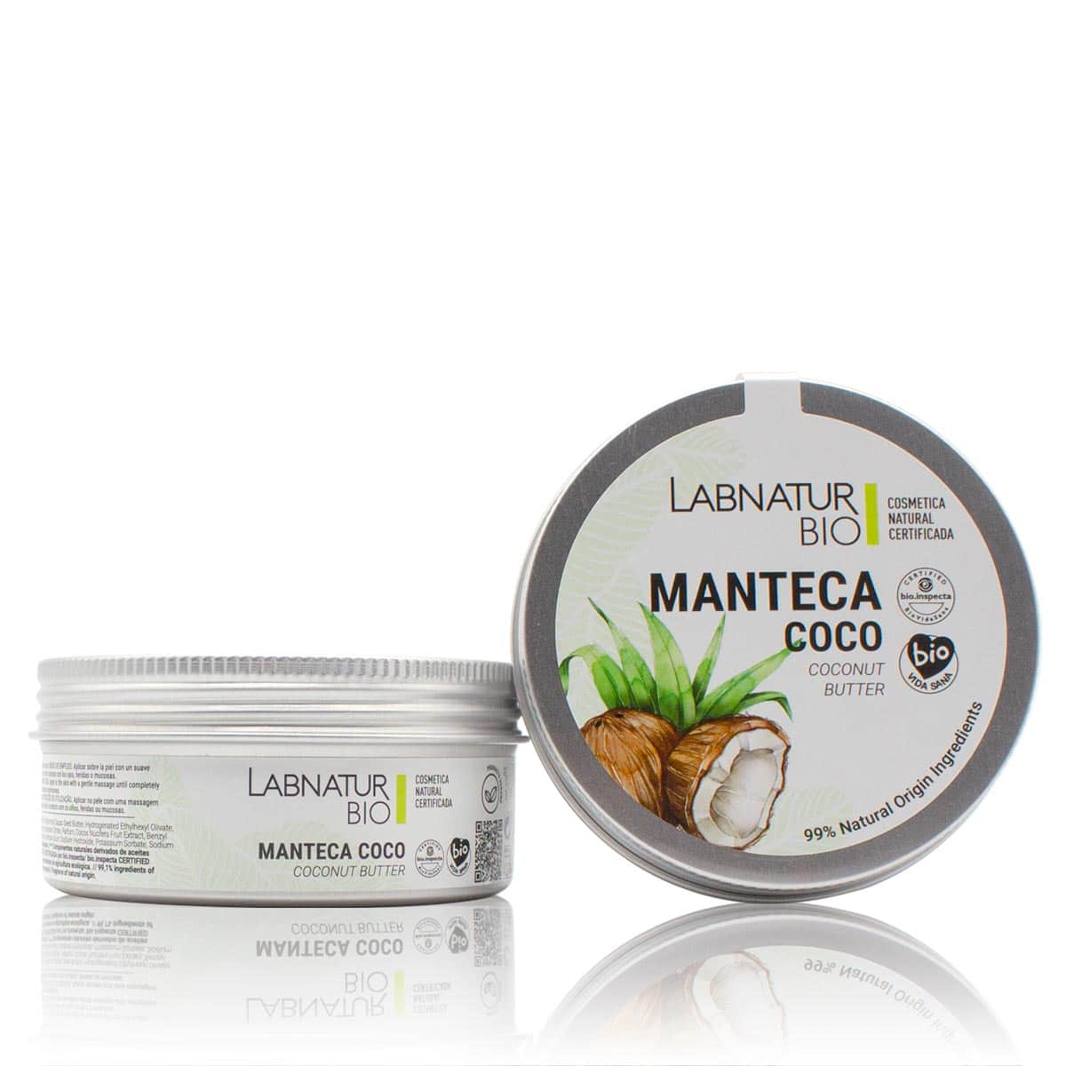 Biologische Shea Butter Kokosnoot 230ml | Labnatur Bio