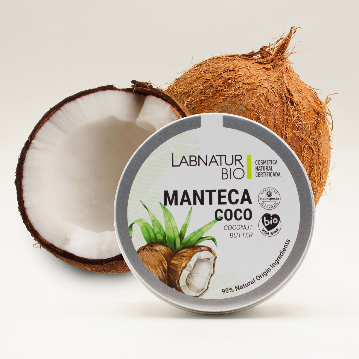 Biologische Shea Butter Kokosnoot 230ml | Labnatur Bio