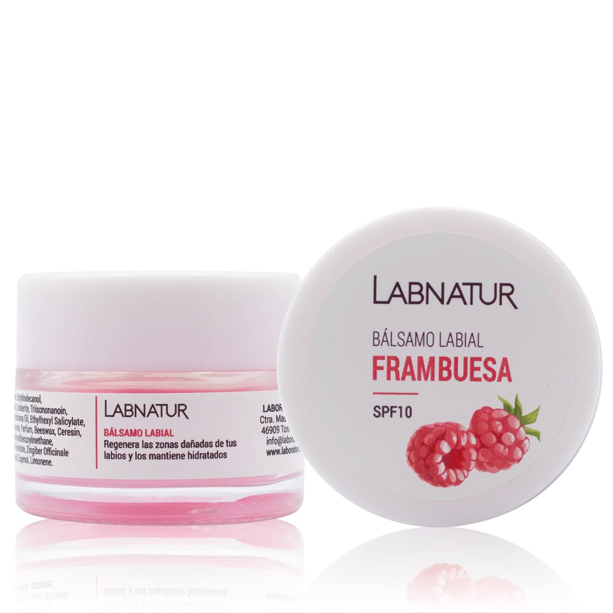 Lippenbalsem Frambozen 15ml Labnatur