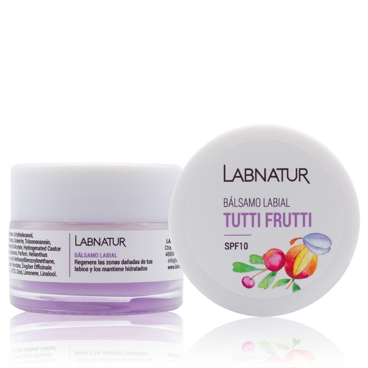 Lippenbalsem Tutti Frutti 15ml Labnatur
