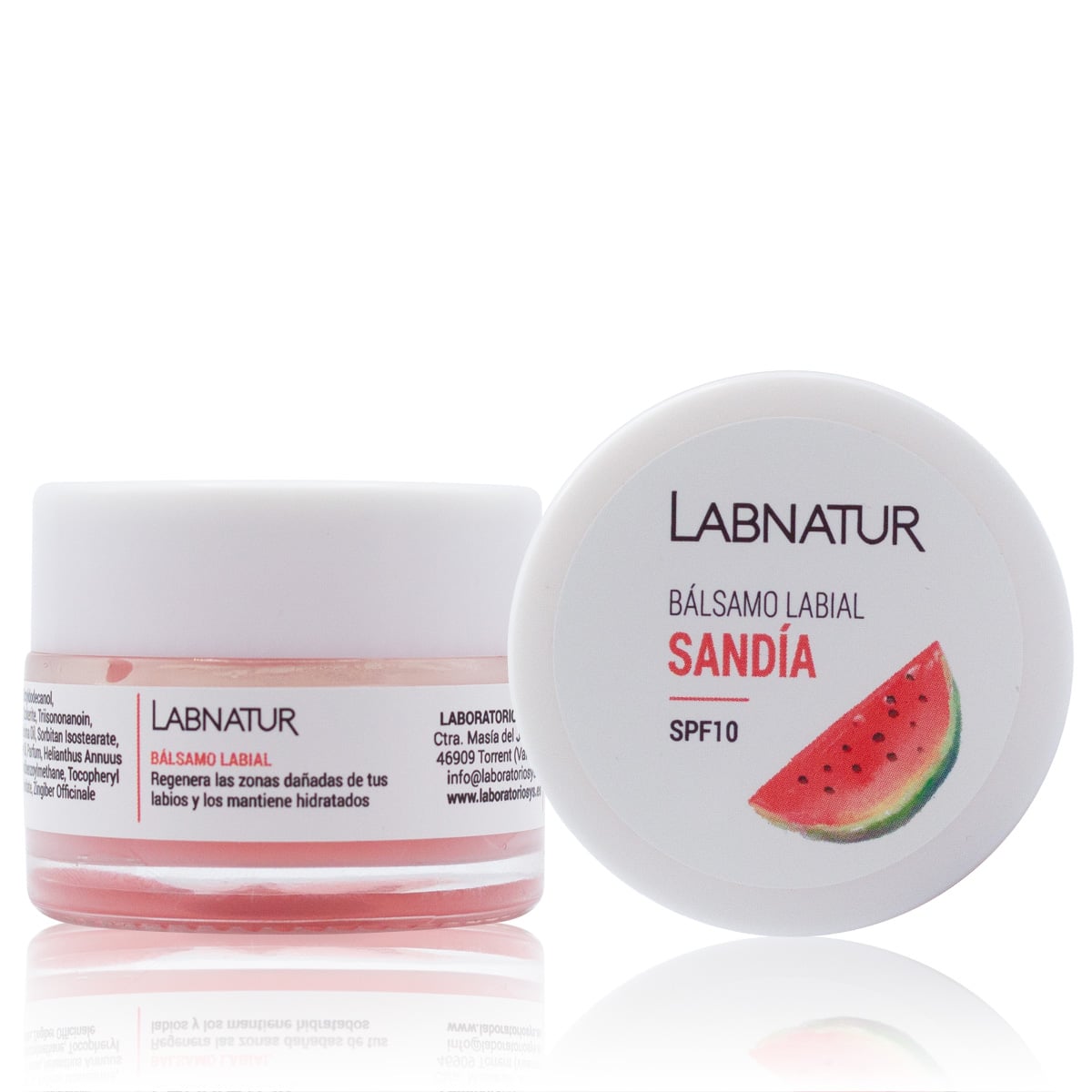 Lippenbalsem Watermeloen 15ml Labnatur