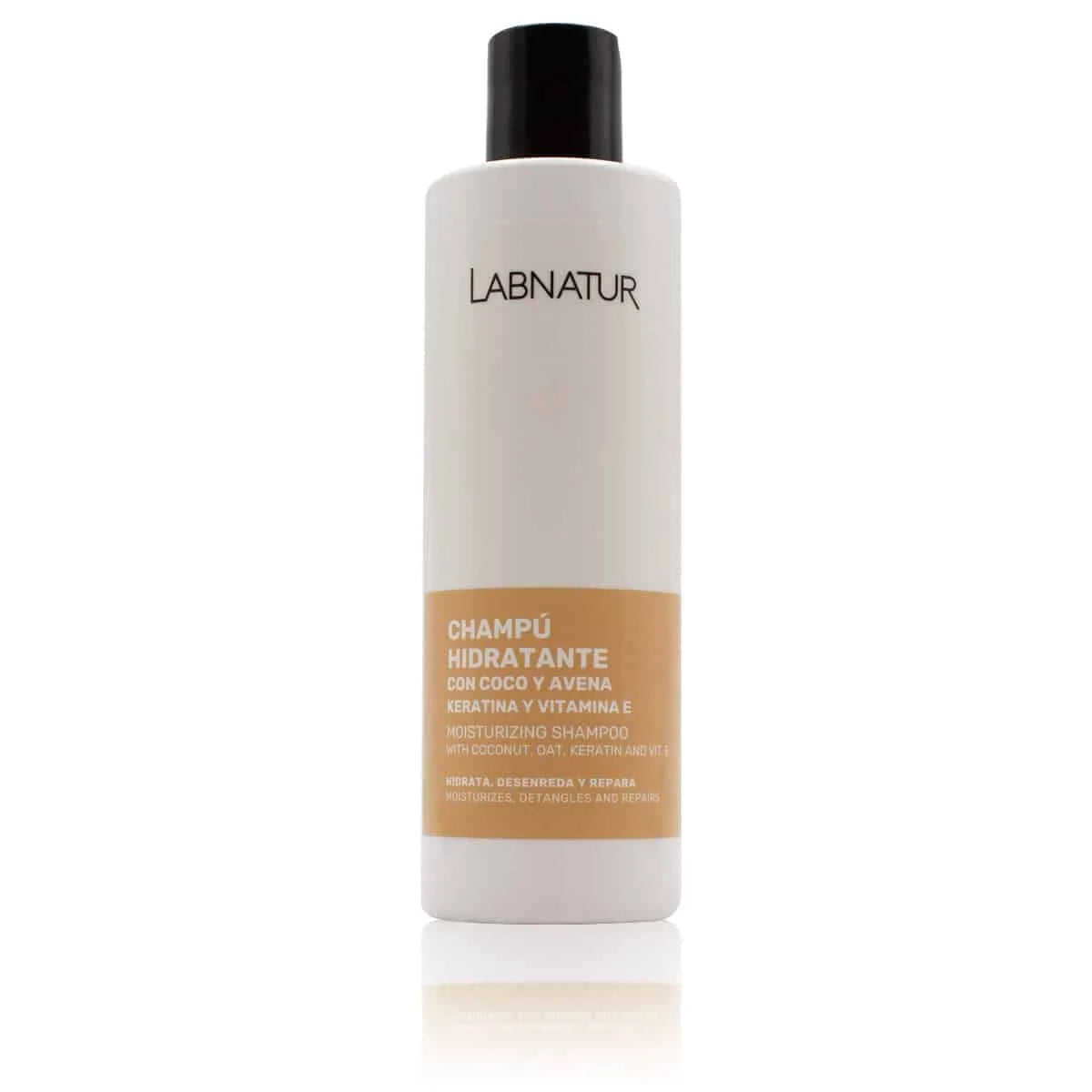 Natuurlijke shampoo met Kokos, Havermout en Keratine 250 ml Labnatur