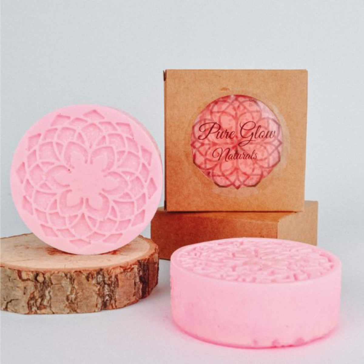 Handgemaakte Zeep Pure Glow Zeep Acne Zeep blok 100gr By Robyn