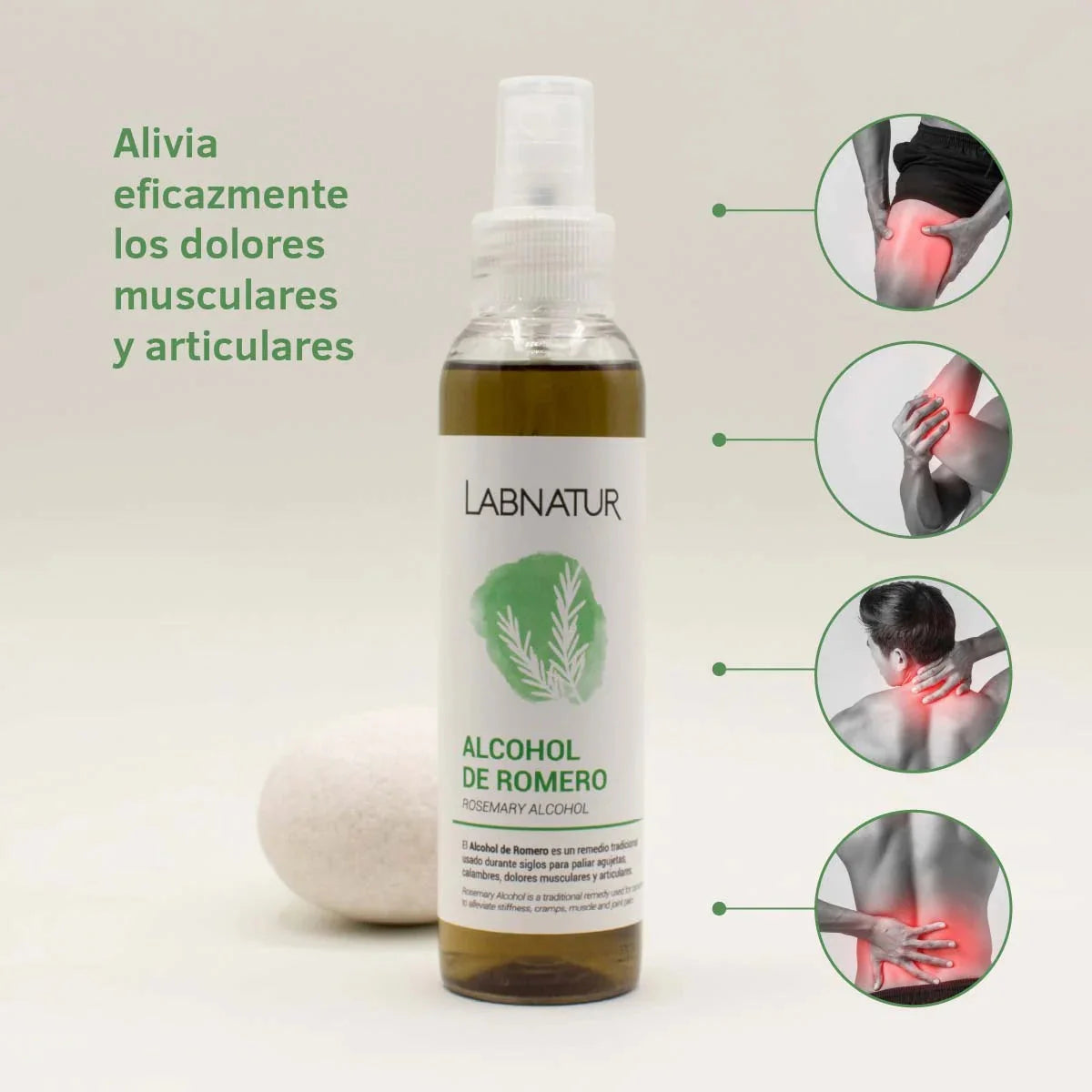 Rozemarijn alcohol 125ml Labnatur Labnatur Nederland