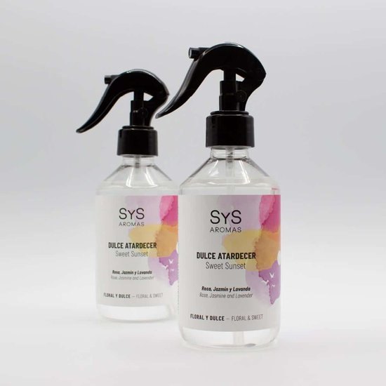 Luxe Sweet Sunset | Roos, Jasmijn & Kersenbloesem - Kamerspray Labnatur Nederland