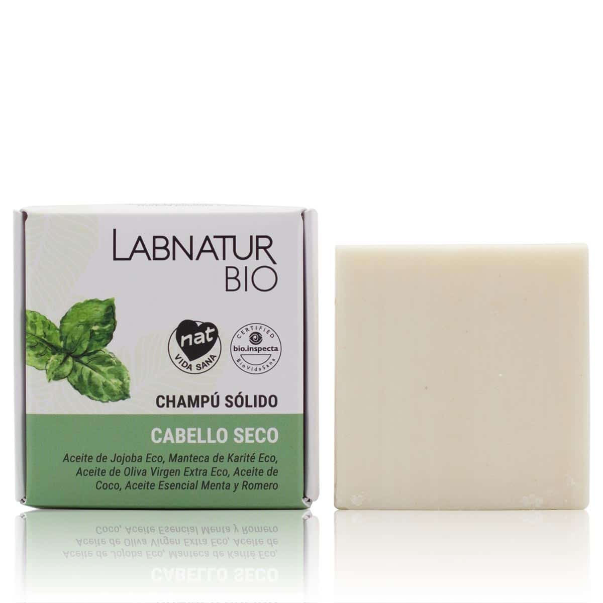 Shampoo Blok 100% natuurlijk voor droog haar 75g Labnatur Bio